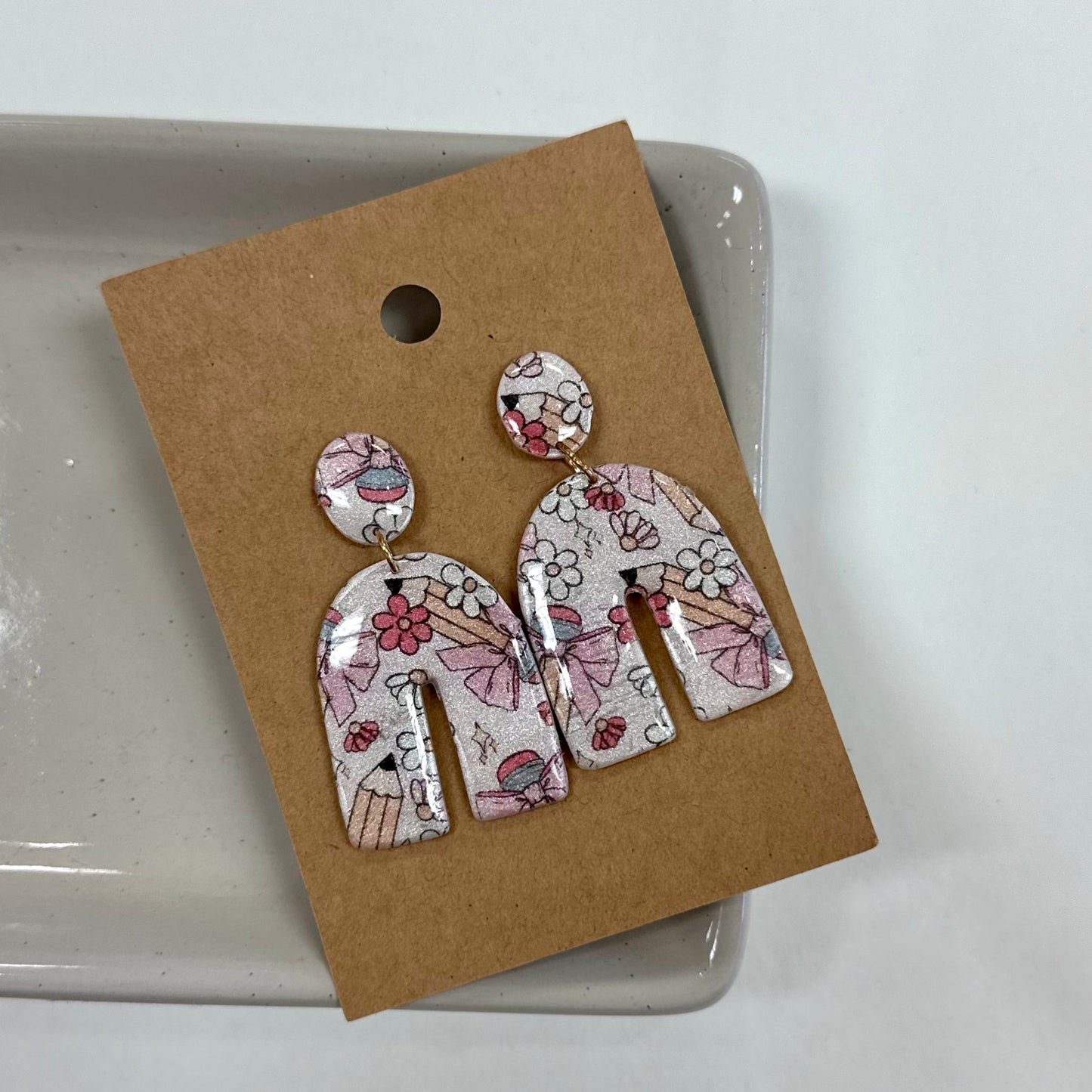 Southern Fields Acrylic Earrings