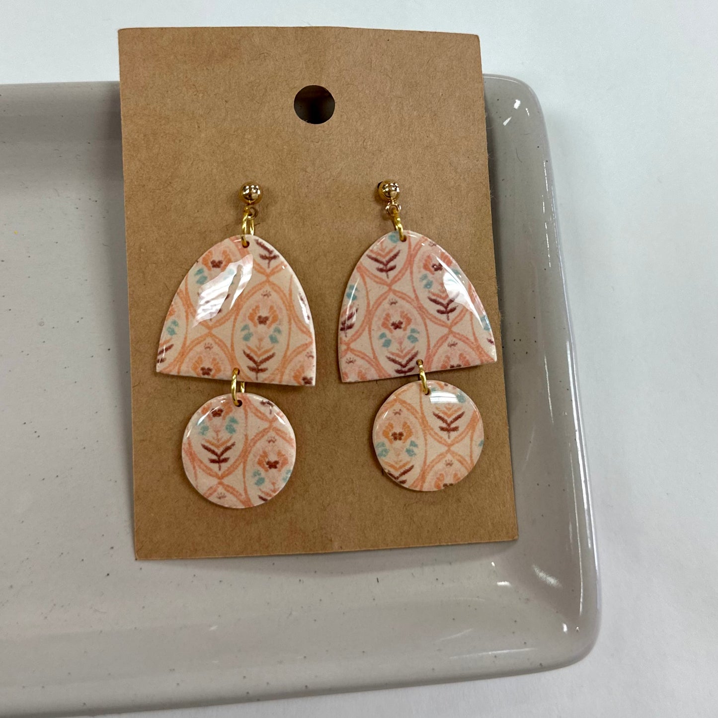 Southern Fields Acrylic Earrings