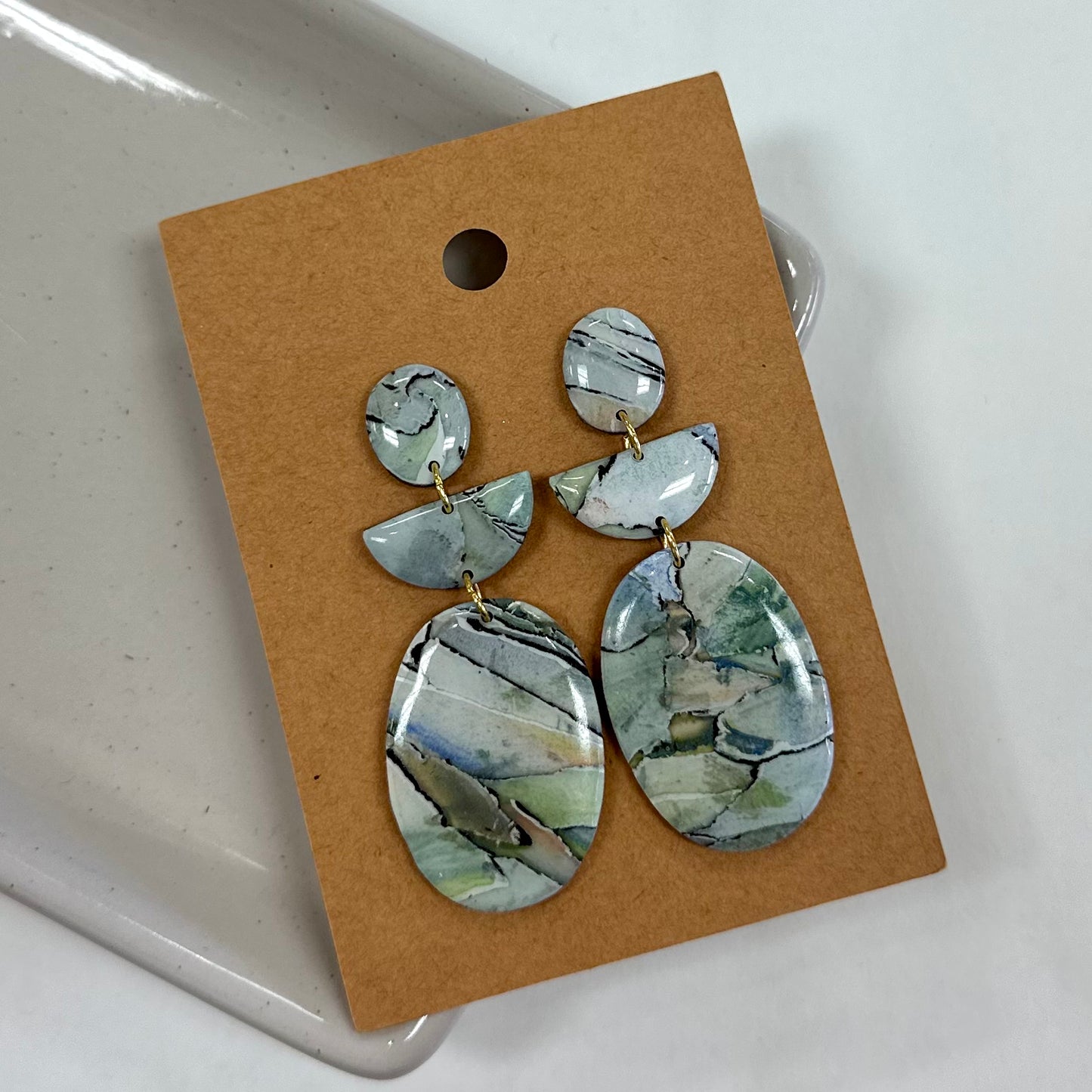Southern Fields Acrylic Earrings