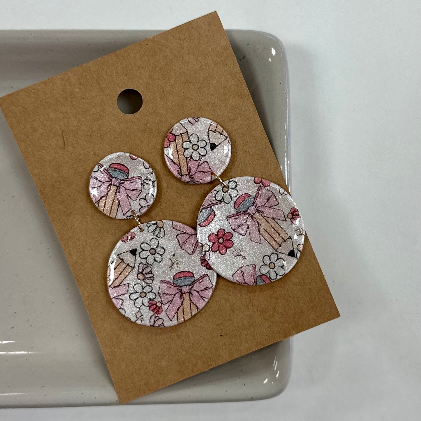 Southern Fields Acrylic Earrings