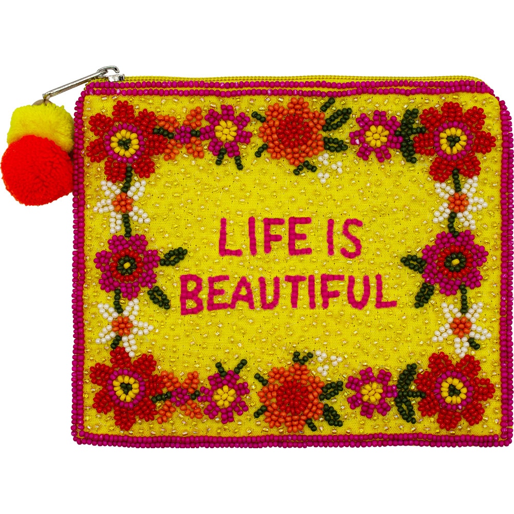 Coin Pouch | Life is Beautiful