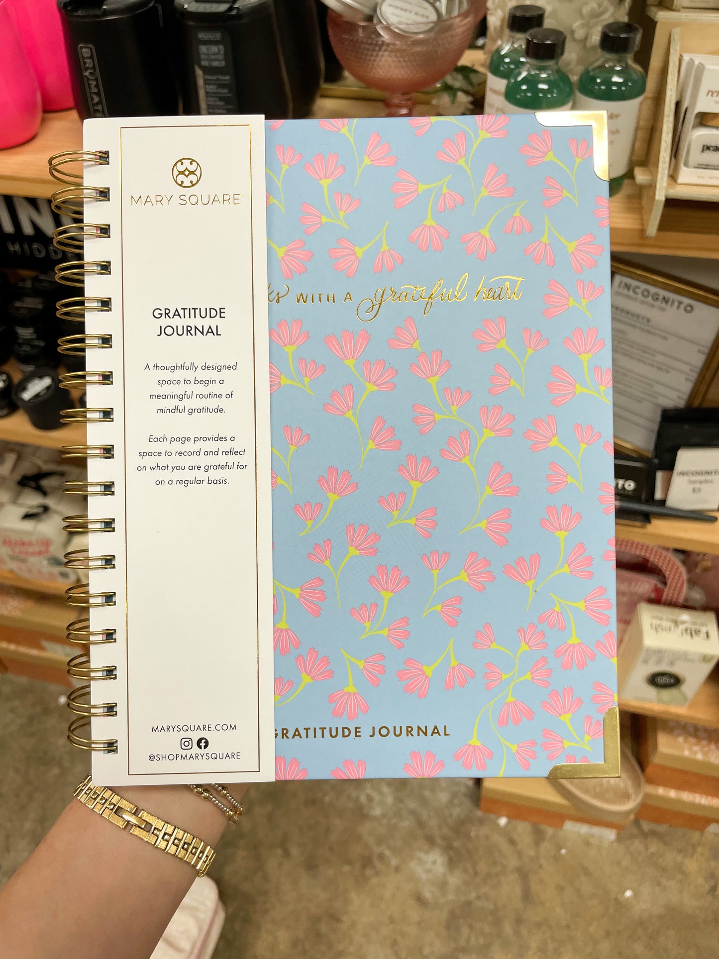 Gratitude Journal Mary Square