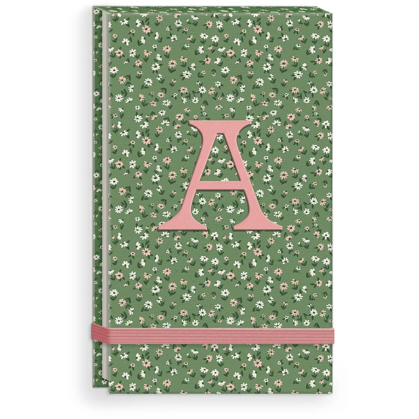 Monogram Fabric Notepad
