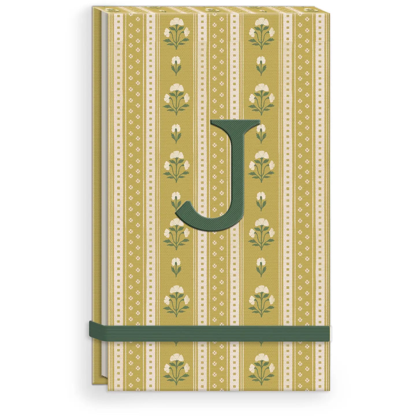 Monogram Fabric Notepad