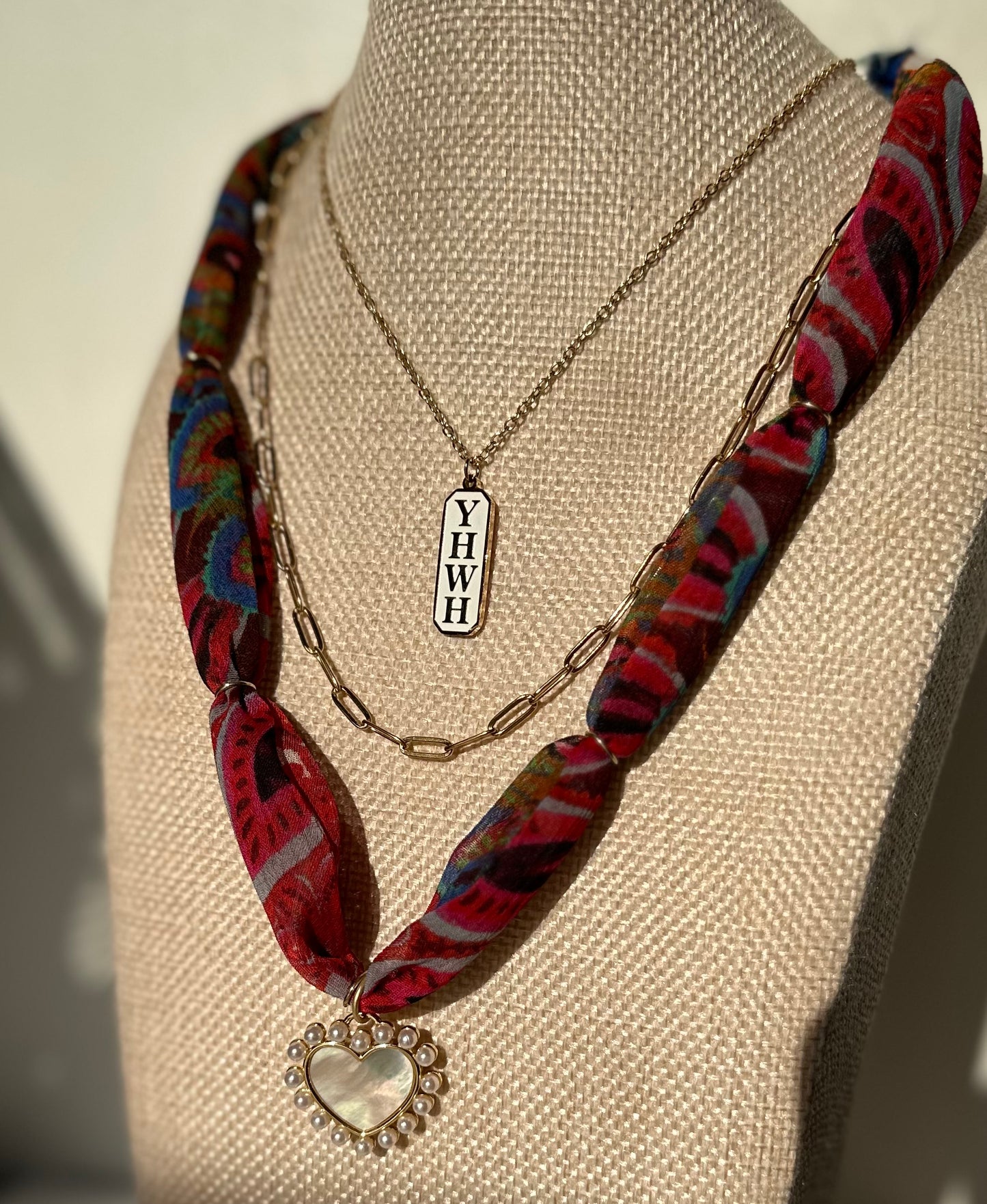 Scarf Lace Necklace