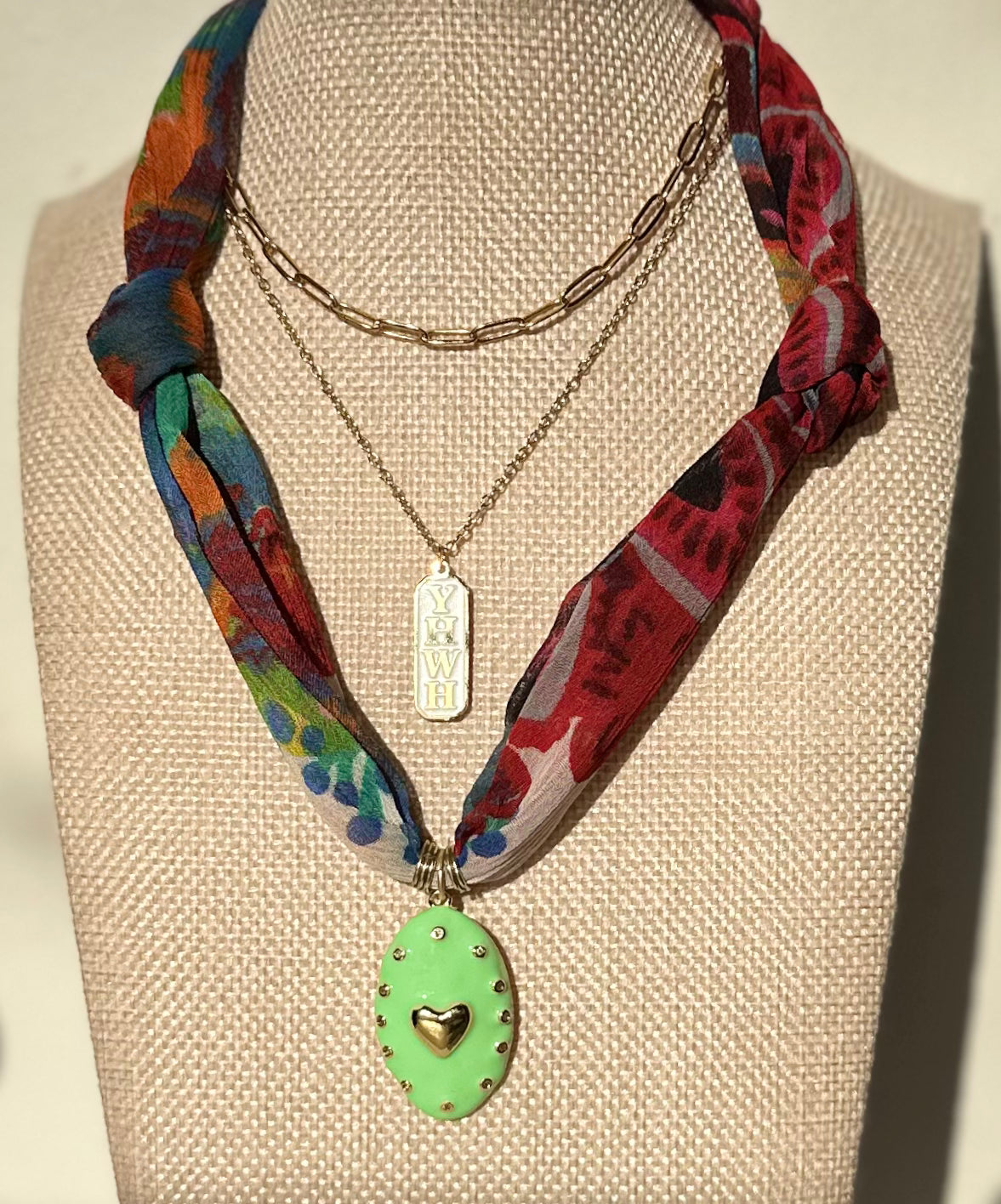 Scarf Lace Necklace