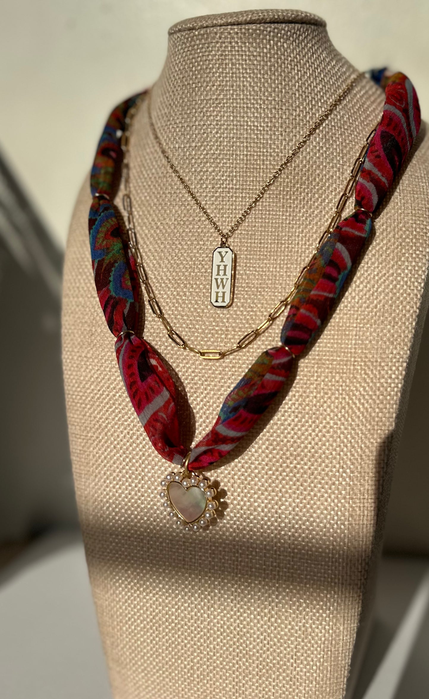 Scarf Lace Necklace