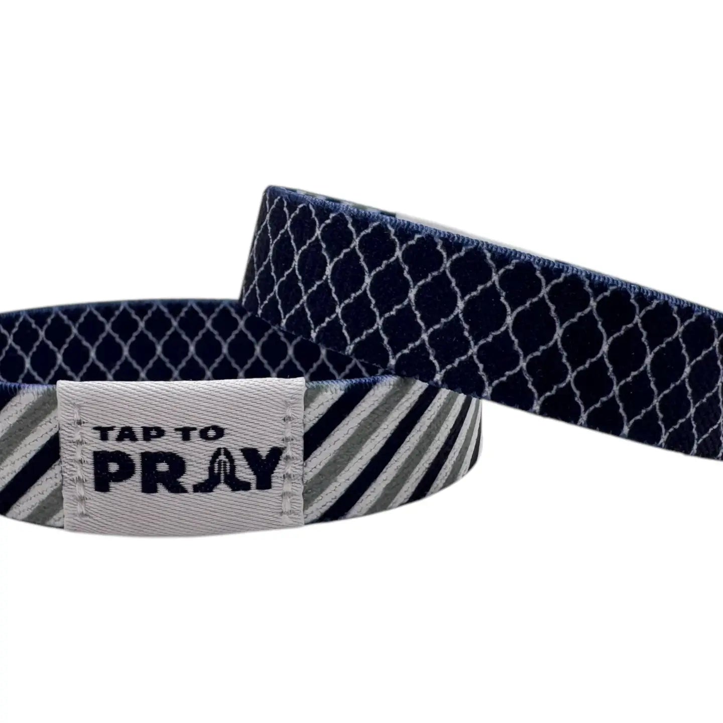 Tap to Pray Wristbands- Graphite Ink