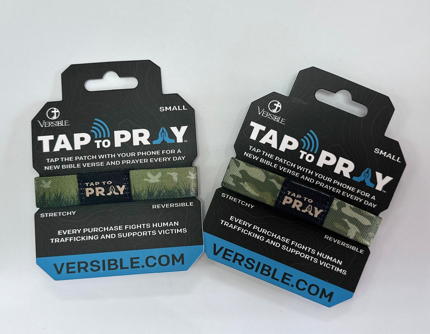 Tap To Pray Wristbands- Waterfowl Camo