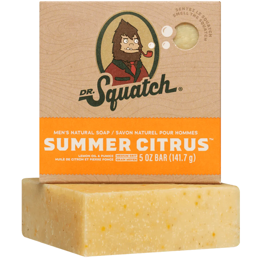 Dr. Squatch Summer Citrus Bar Soap