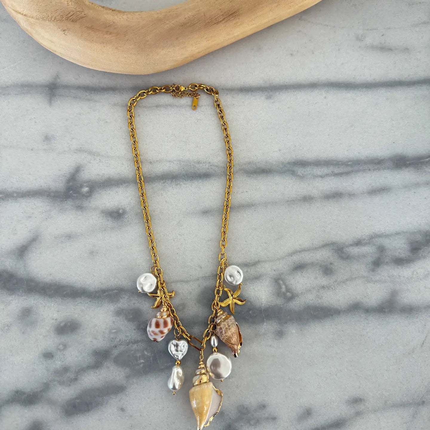 Shell Charm Necklace