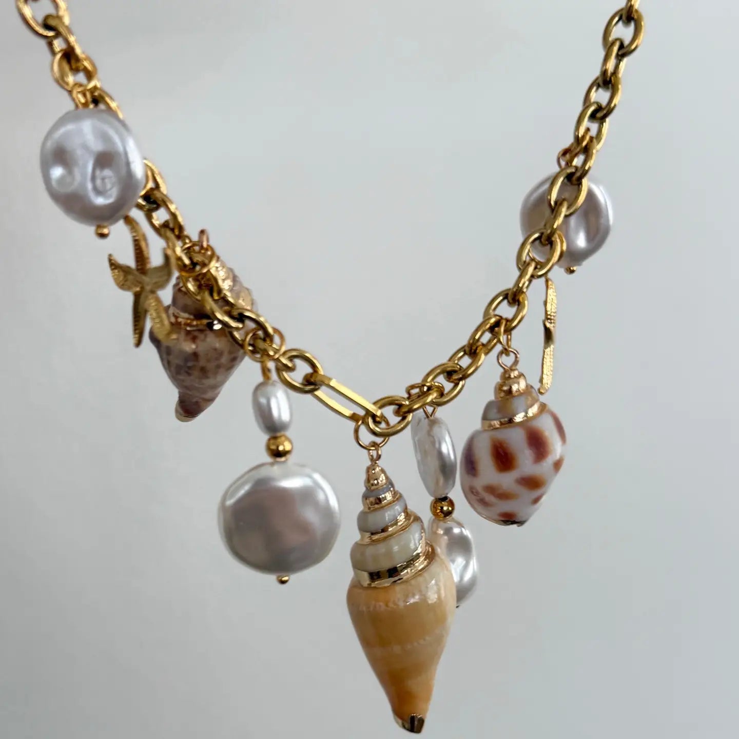 Shell Charm Necklace