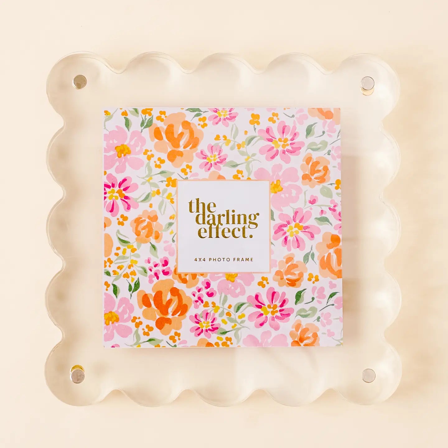 Scalloped Acrylic Picture Frames