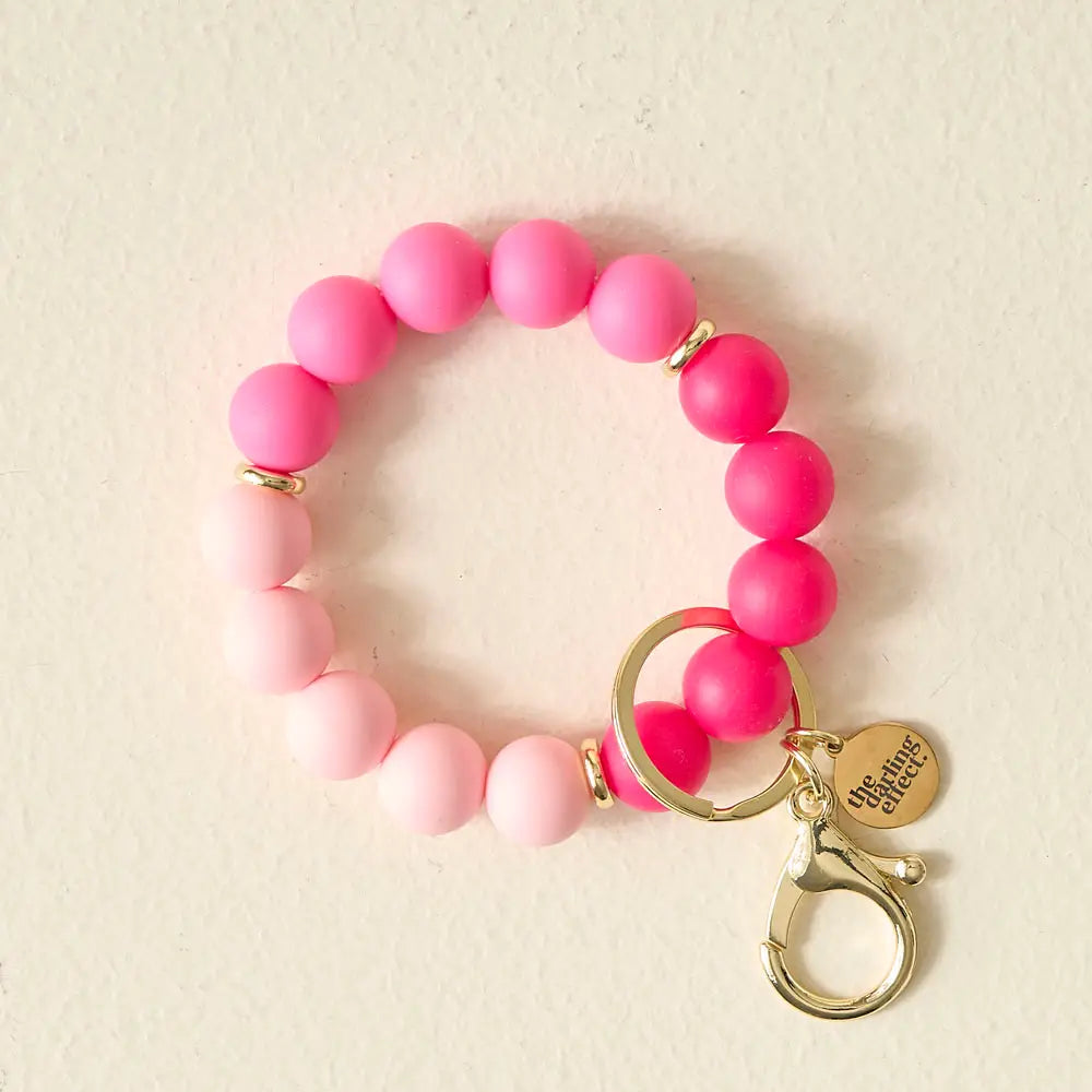 Beaded Keychain Wristlet