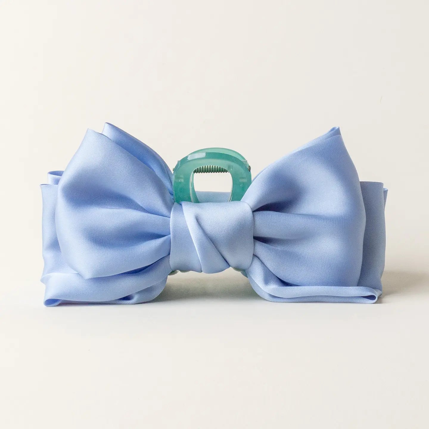 Satin Bow Claw Clip