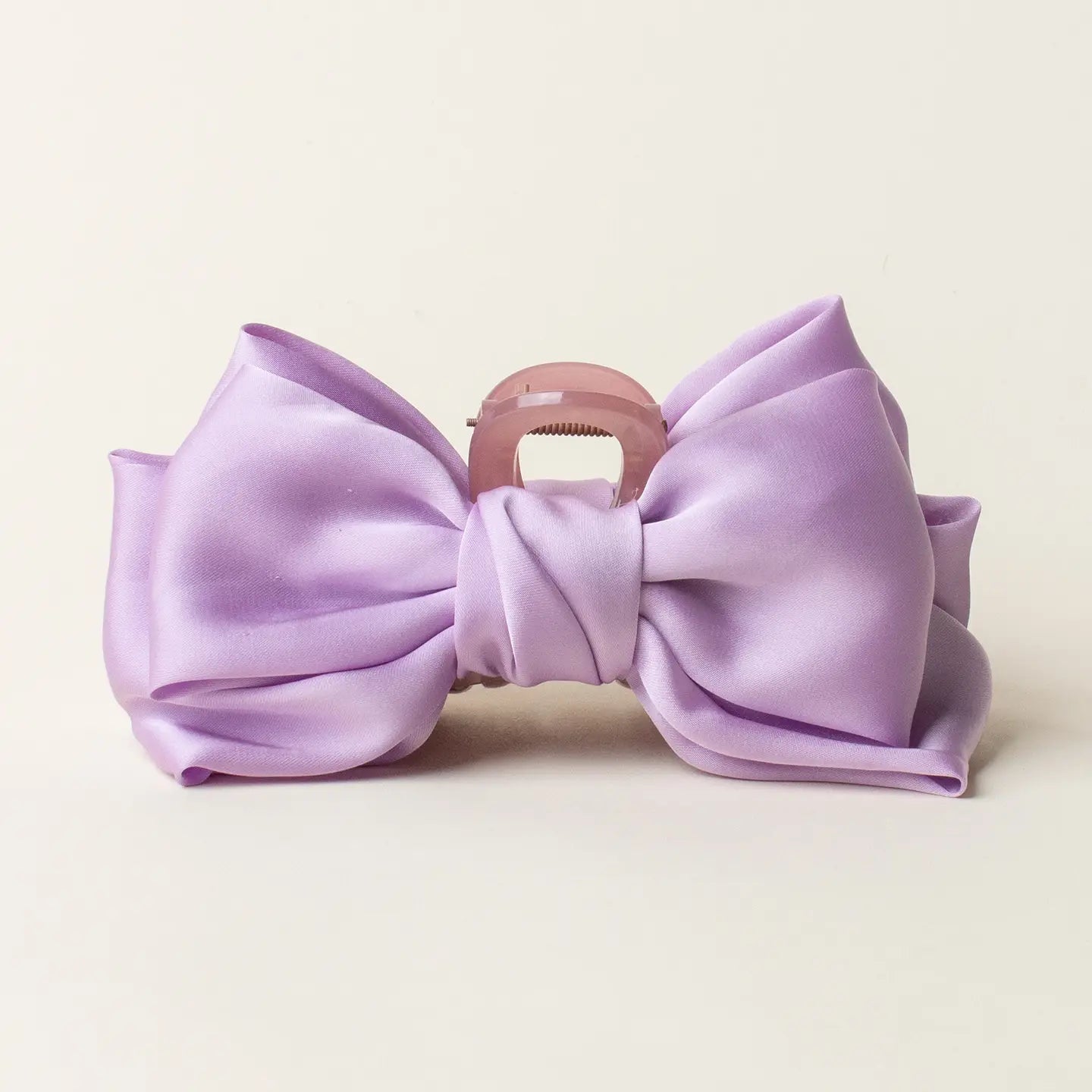 Satin Bow Claw Clip