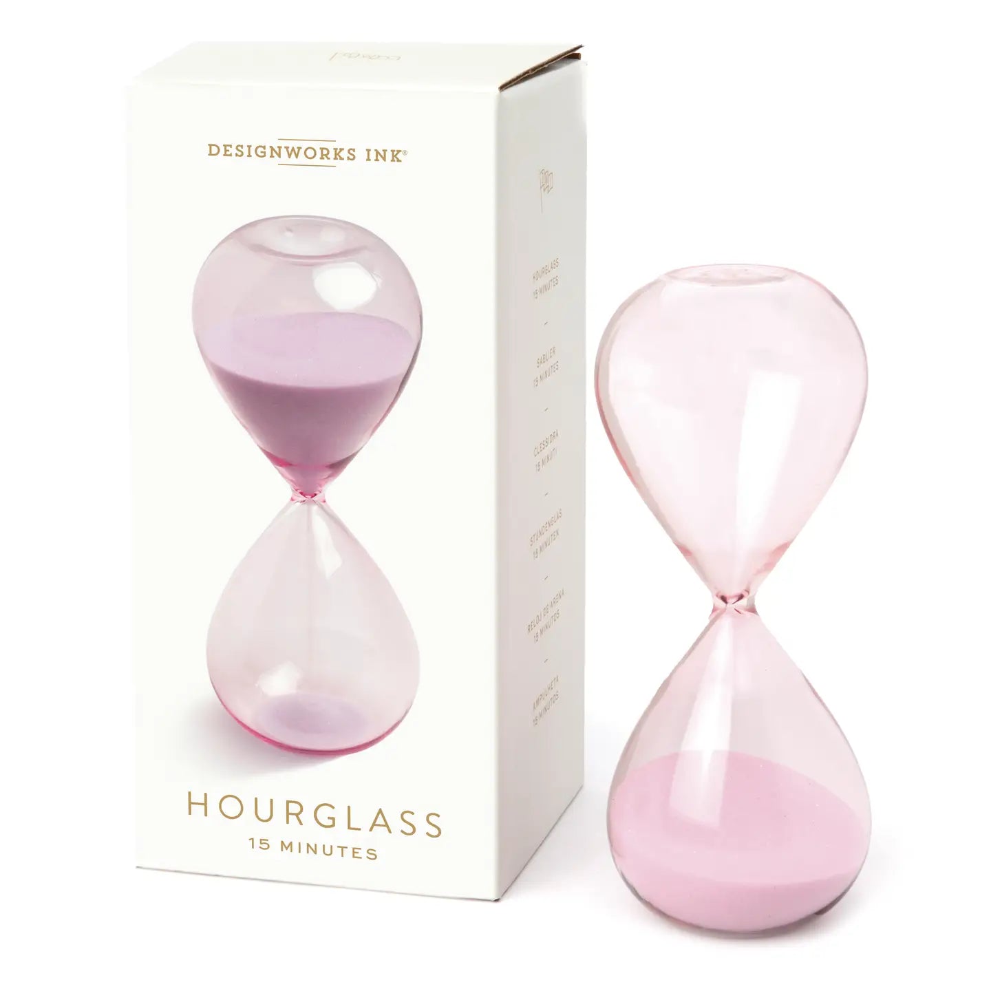 Glass Hourglass