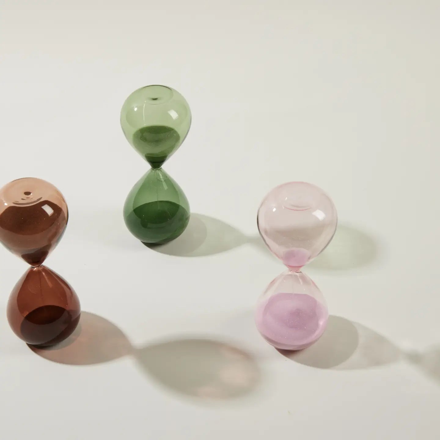 Glass Hourglass