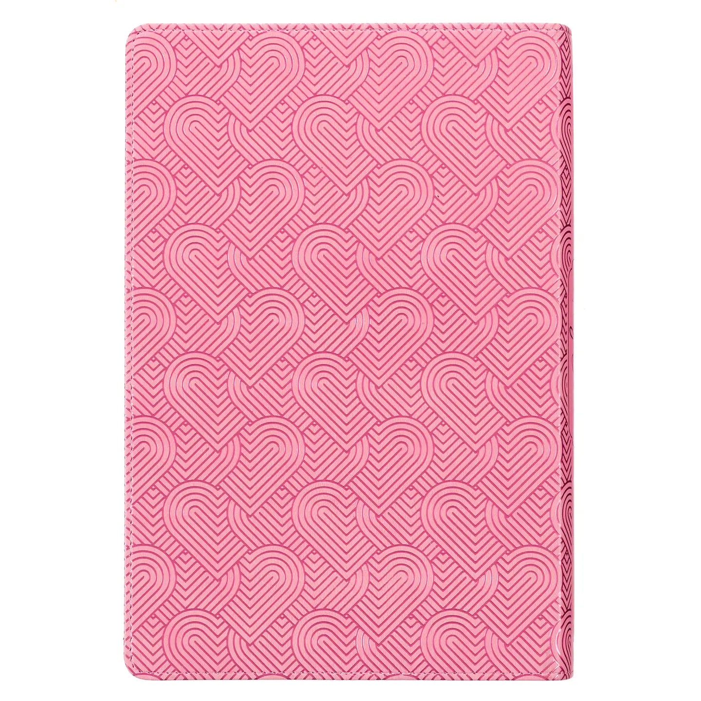 Blossom Pink Heart Kid's KJV Bible