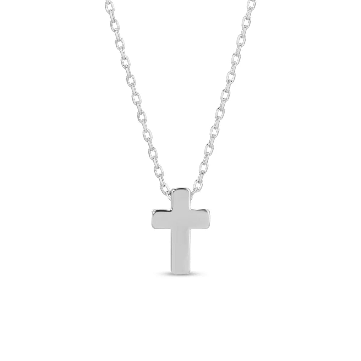 Petite Cross Pendant Necklace