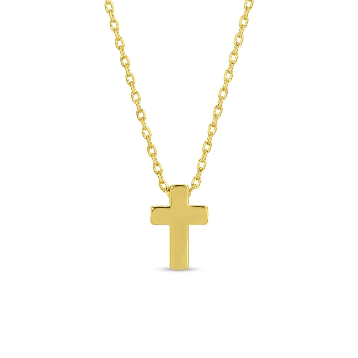 Petite Cross Pendant Necklace