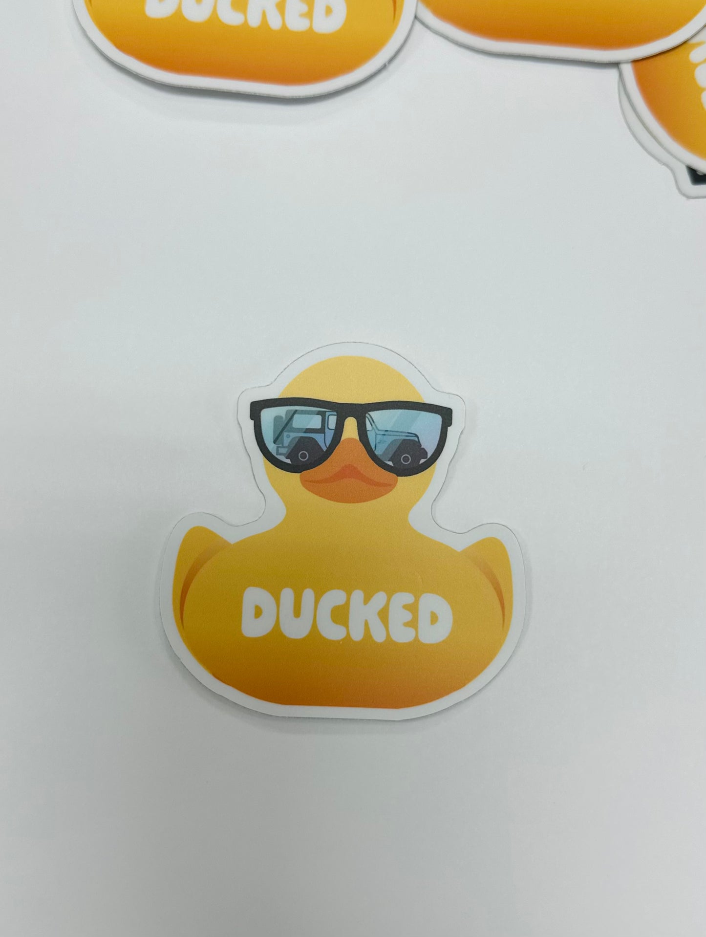 Jeep Duck Sticker