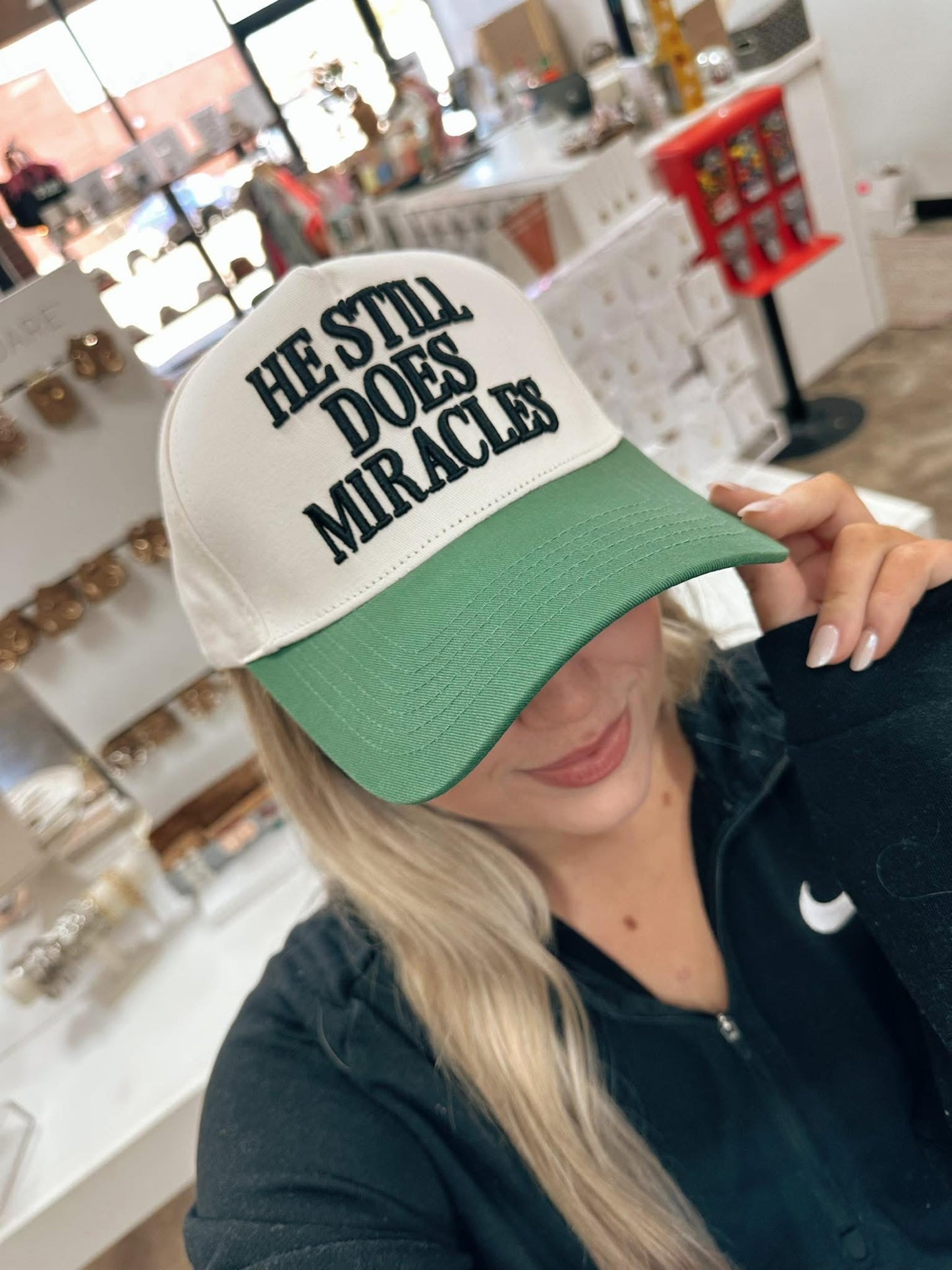 “He Still Does Miracles” Embroidered Hat