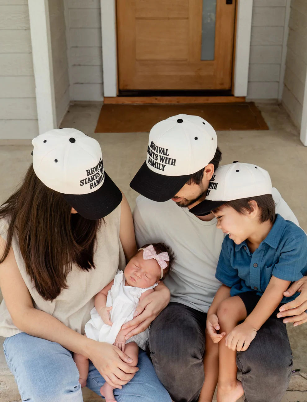 "Revival Starts with Family" Embroidered Hat
