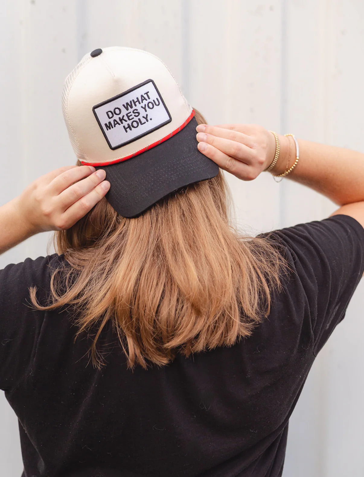 “Be holy” Embroider Hat