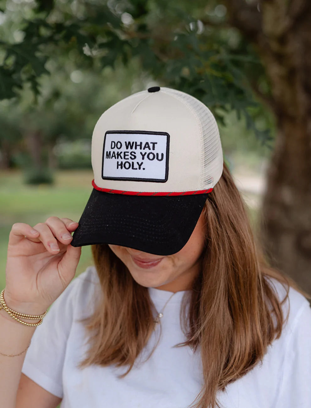 “Be holy” Embroider Hat