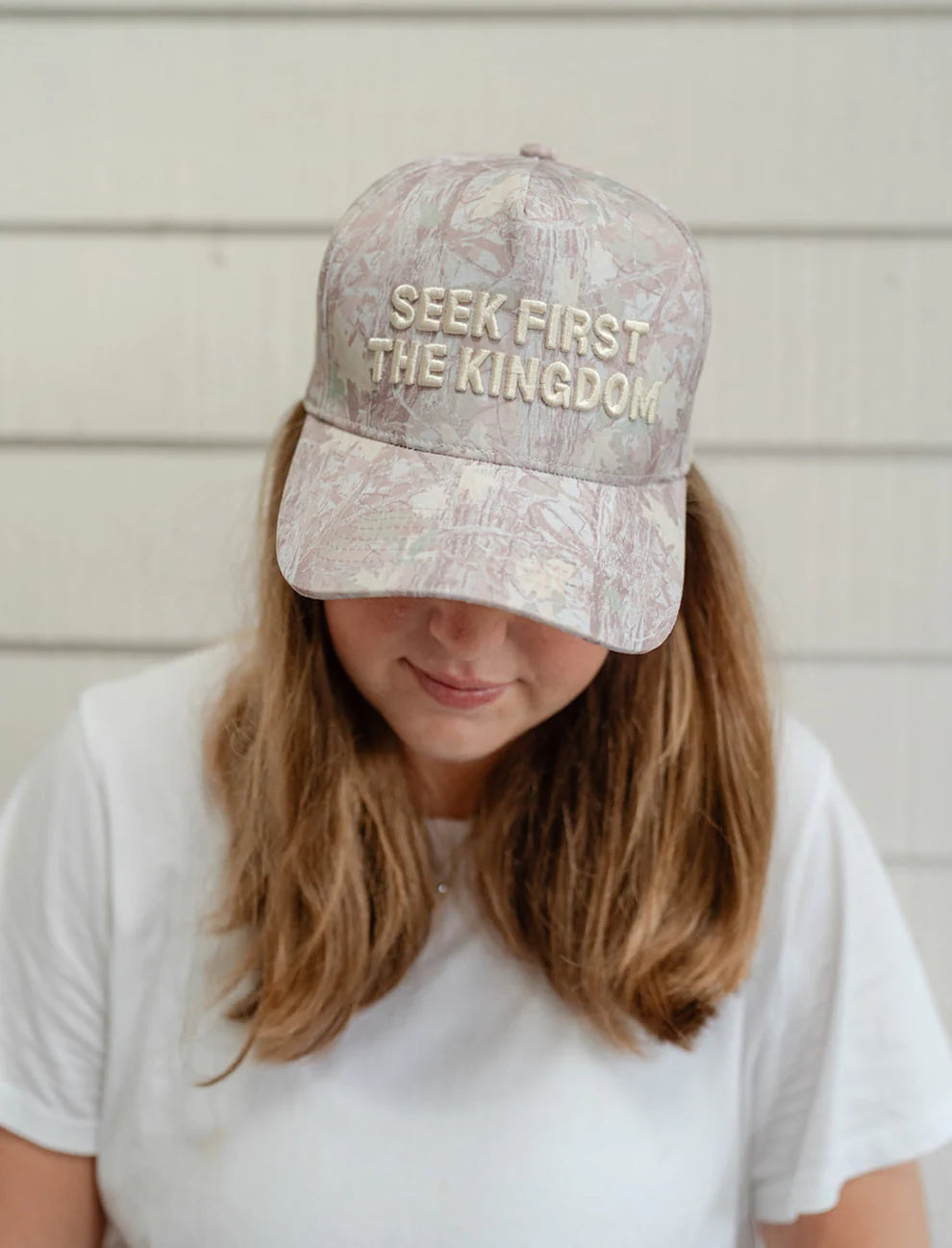 “Seek First The Kingdom” Embroidered Hat
