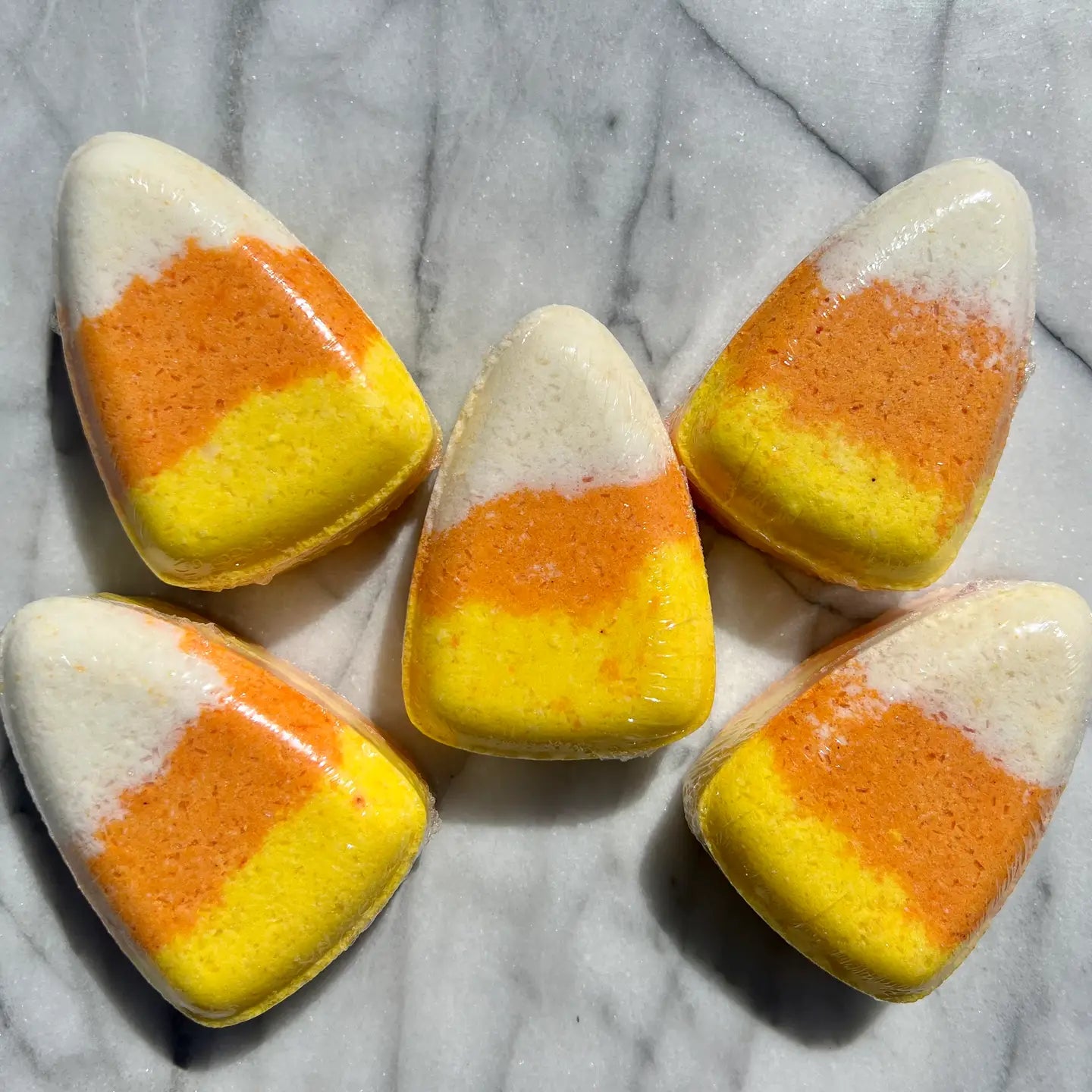 Candy Corn Bath Bomb