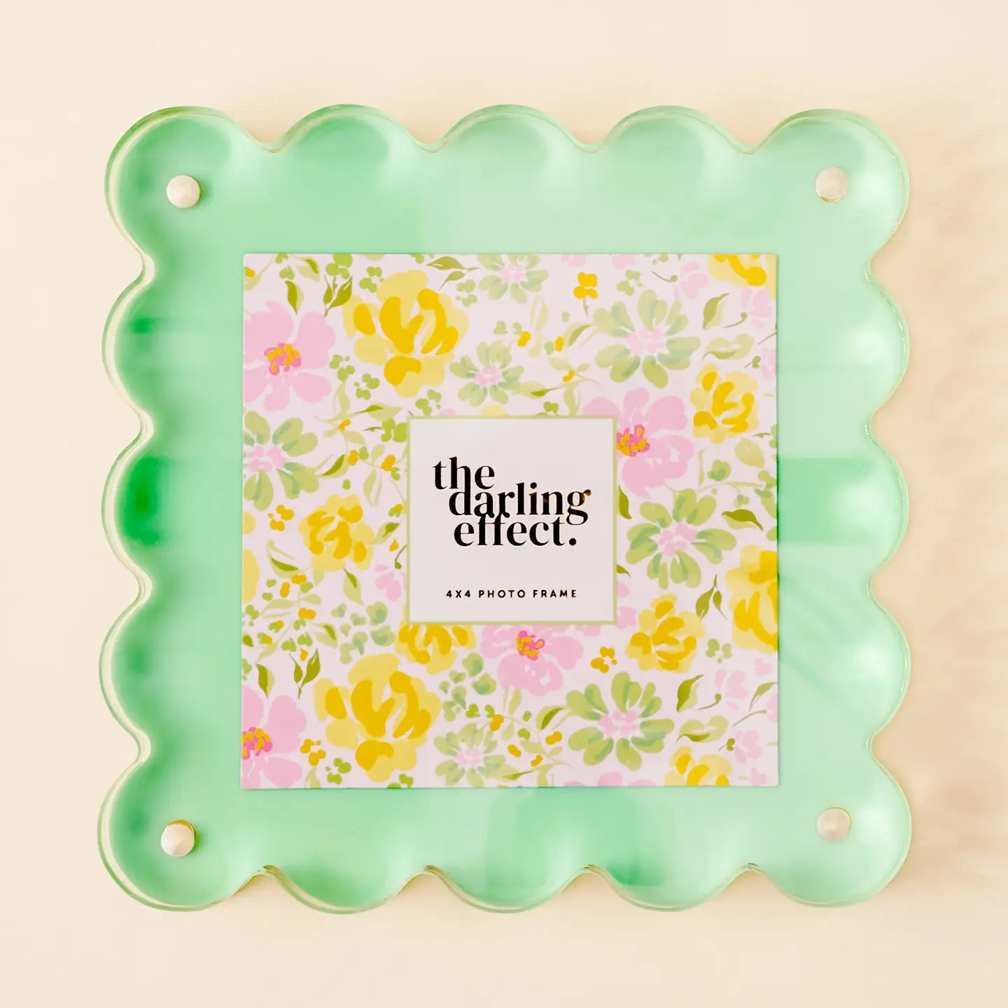 Scalloped Acrylic Picture Frames