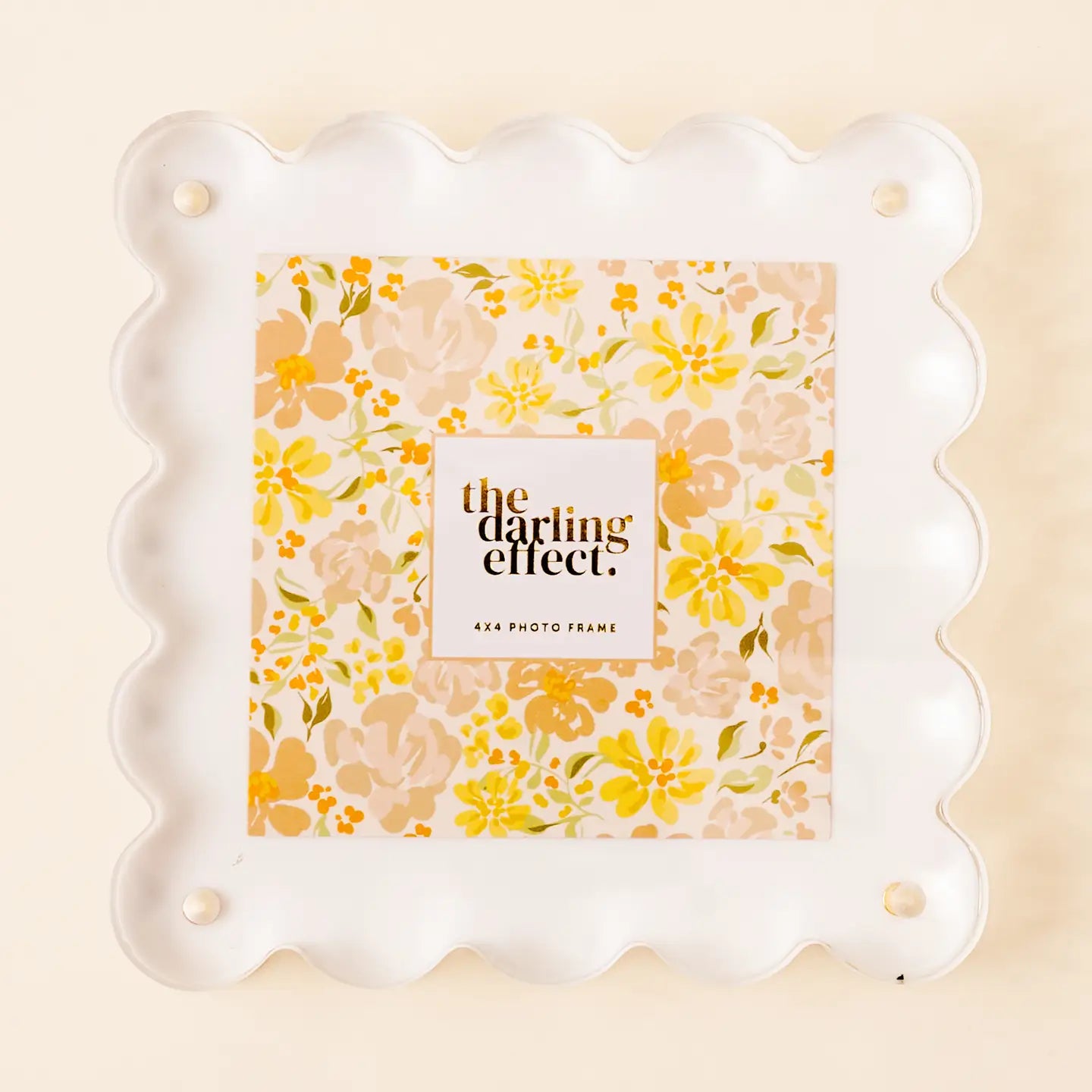 Scalloped Acrylic Picture Frames