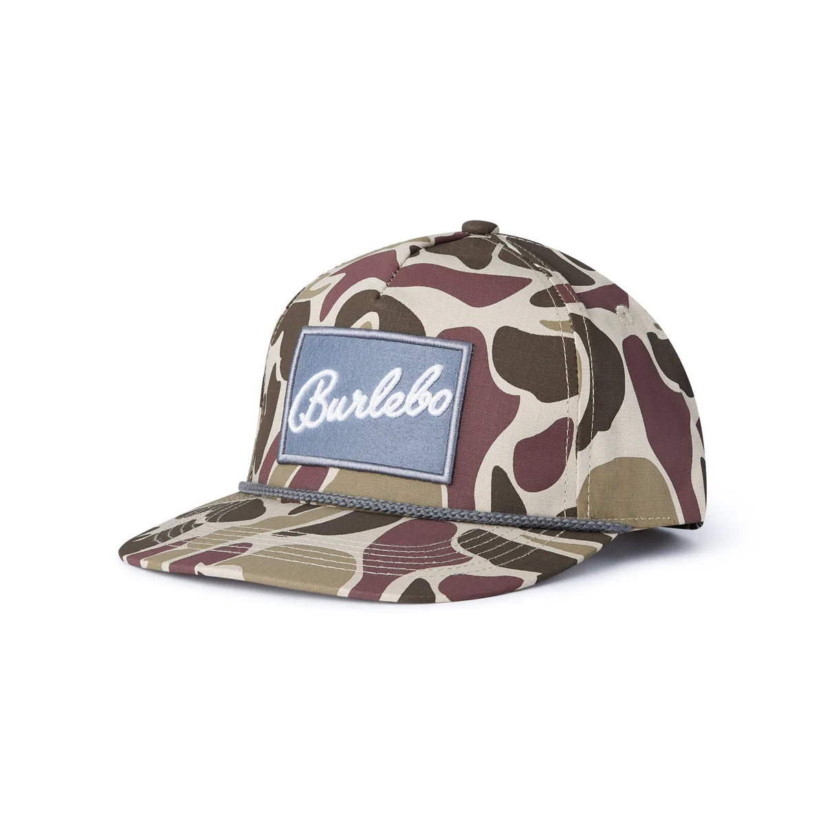 BURLEBO Grey Patch Cap