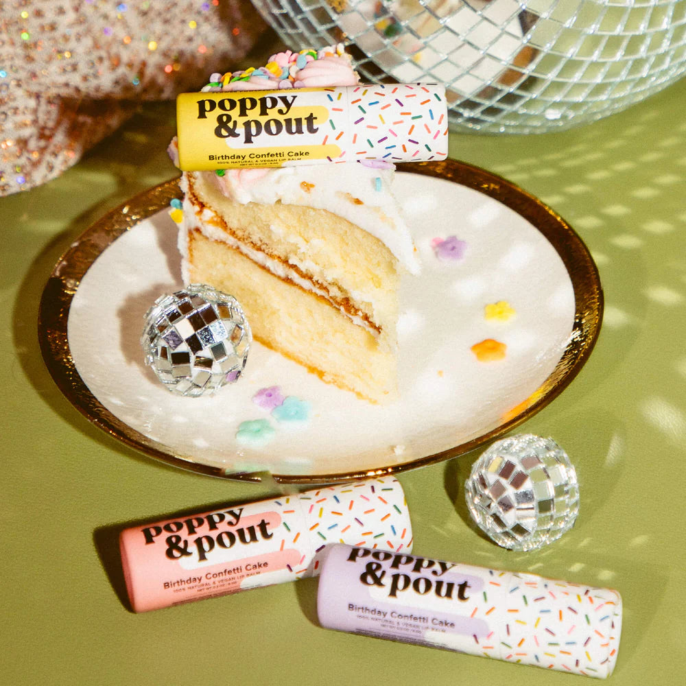 Lip Balm, Birthday Confetti Cake
