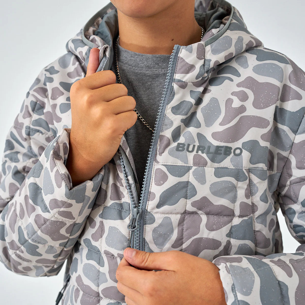 Classic Deer Camo Puffer Jacket