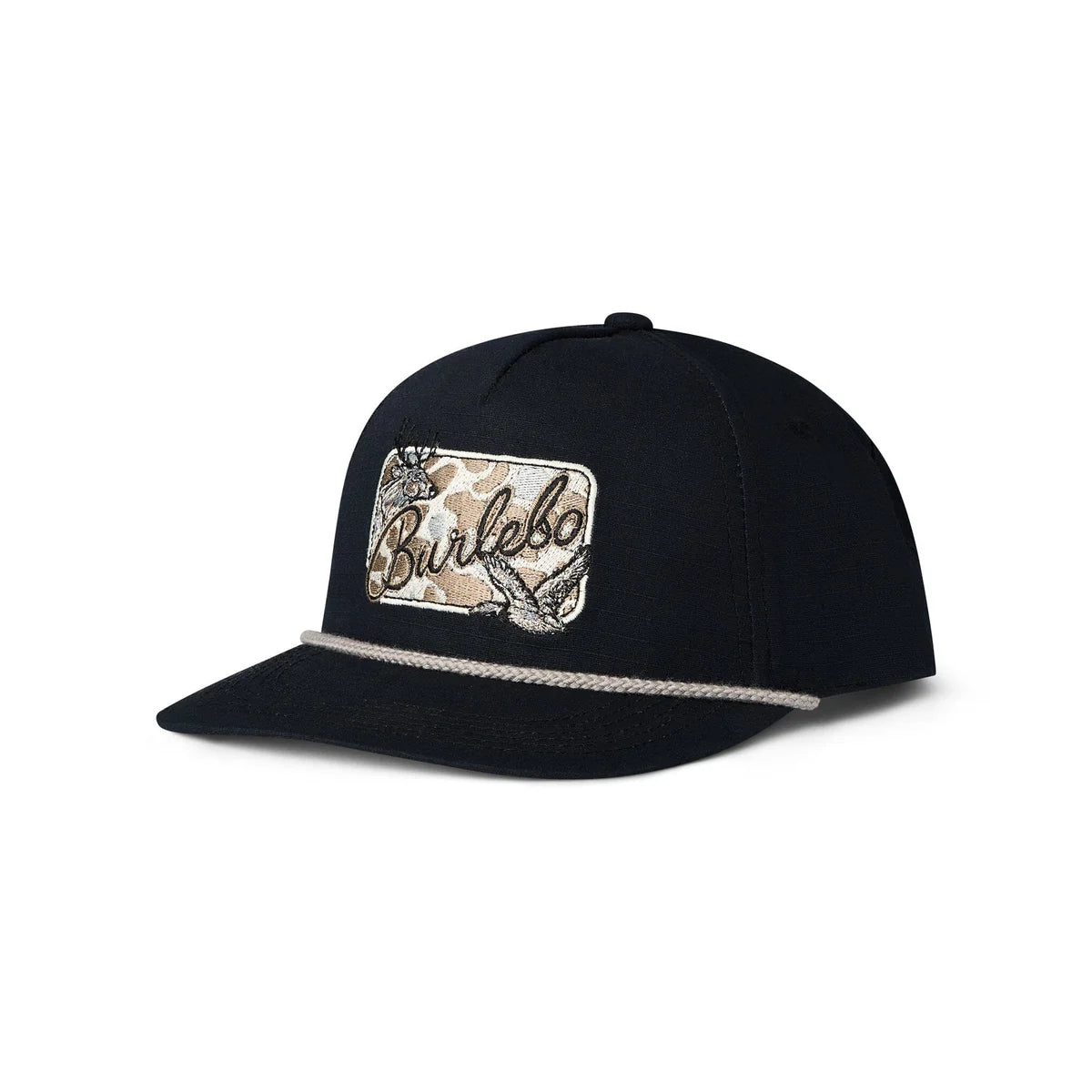 Camo Patch Black Cap