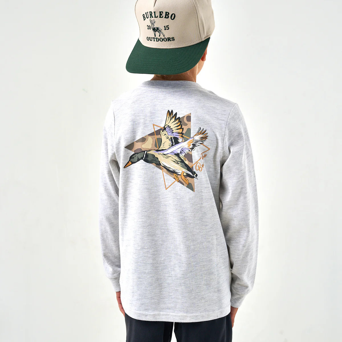 Pintail Triangle Duck Ash Grey Tee