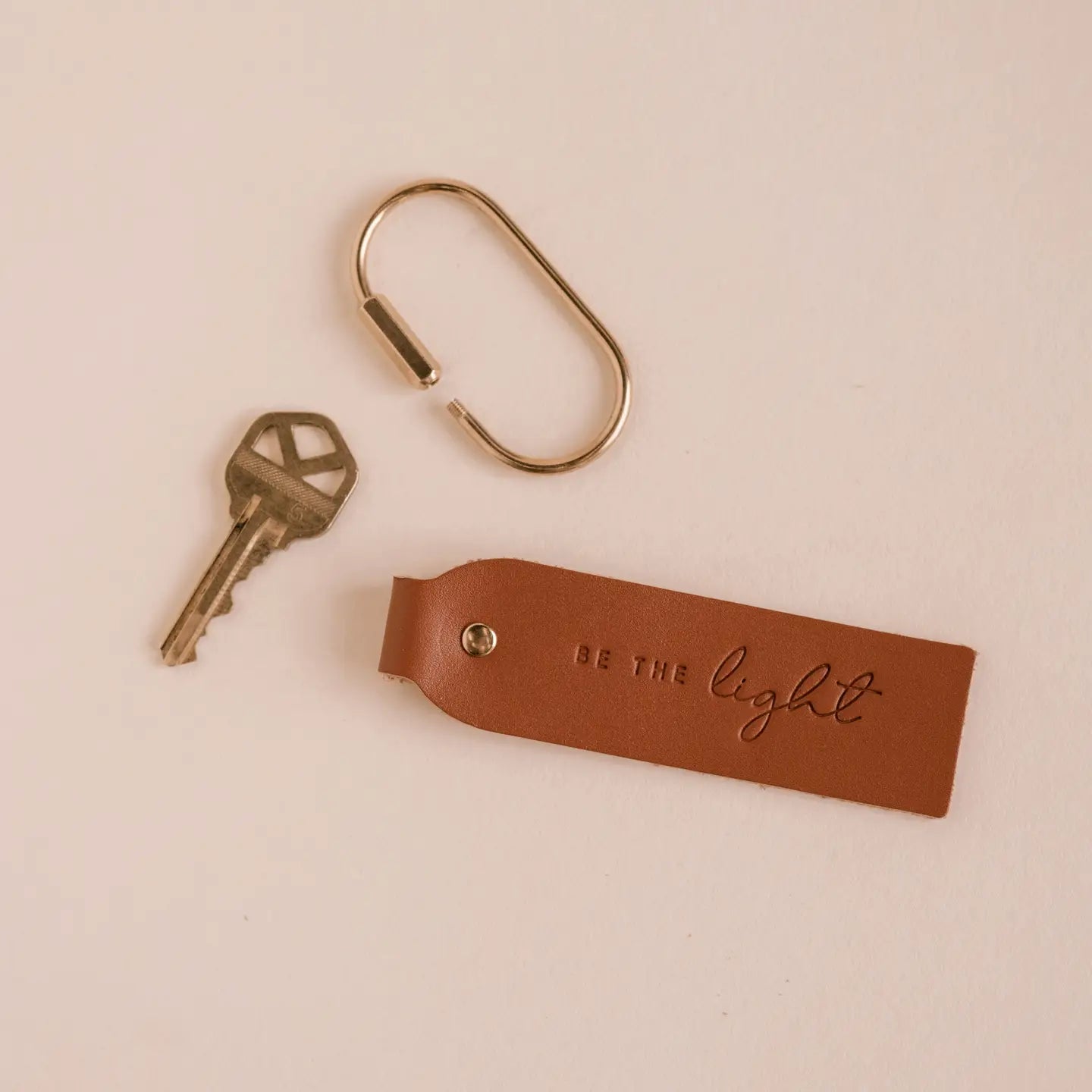 Be The Light Keychain