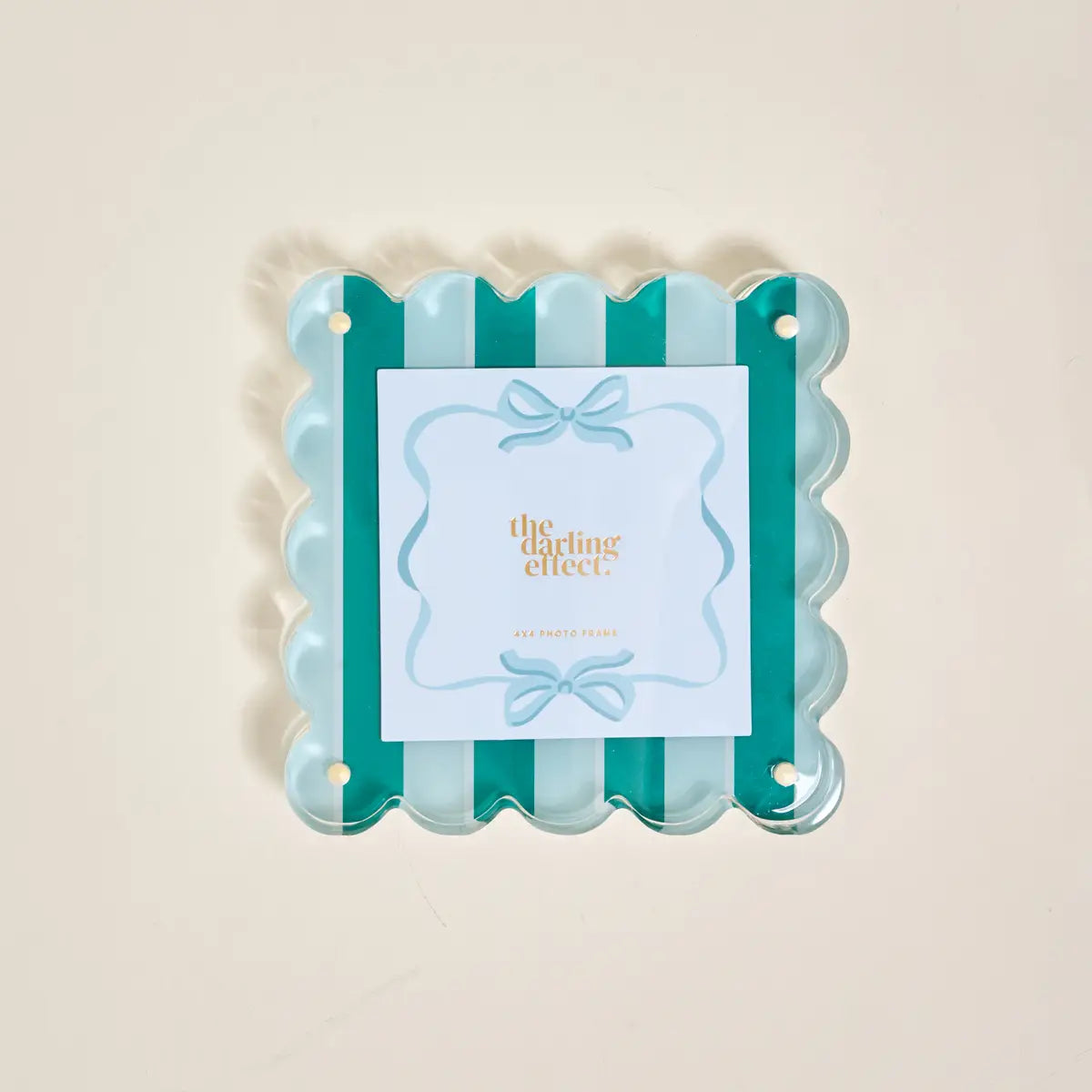 Scalloped Acrylic Picture Frames