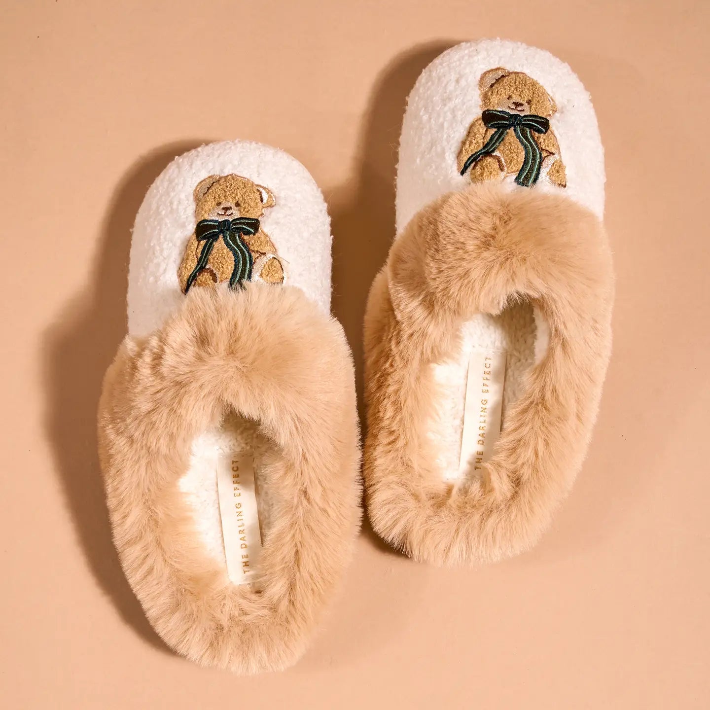 On Cloud Nine Teddy Bear Slippers