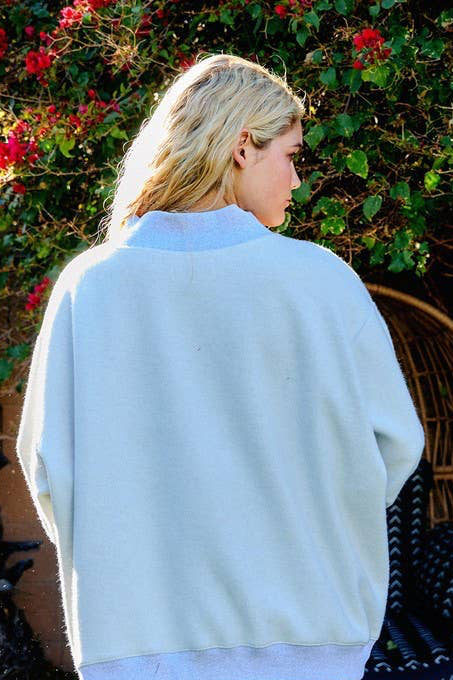 Texas Reversible Mockneck Sweatshirt