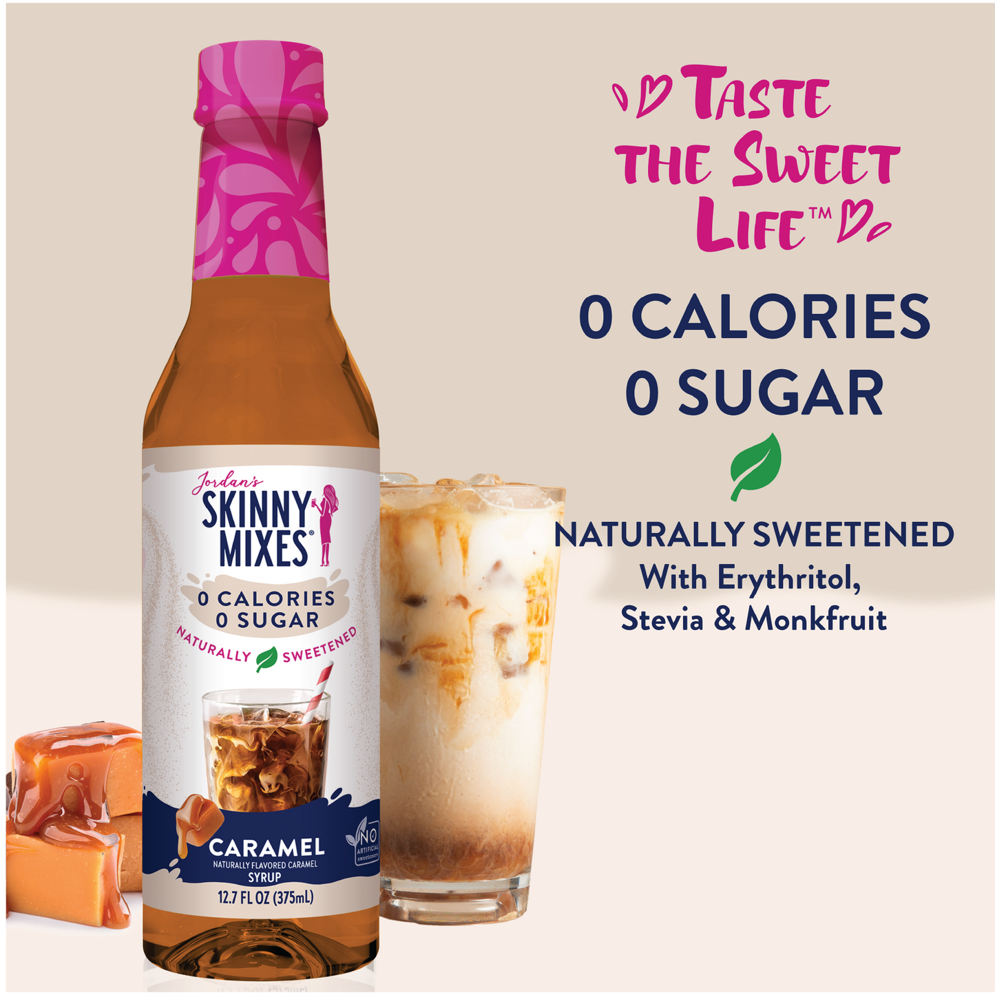 Sweetened Caramel Syrup - 375ml