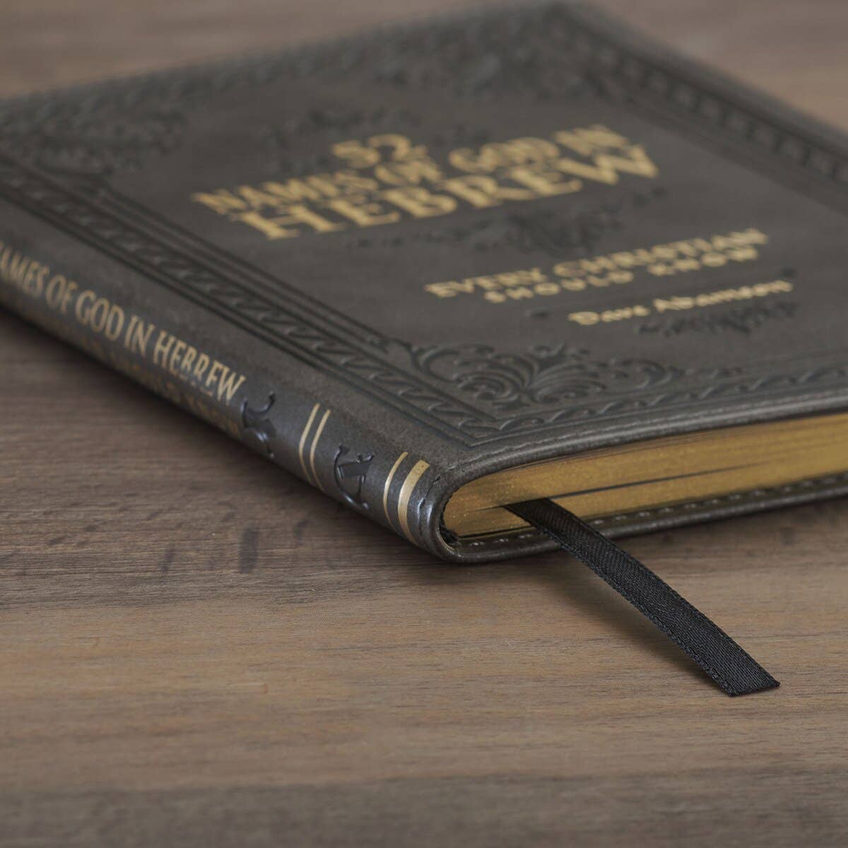 52 Hebrew Names of God Faux Leather