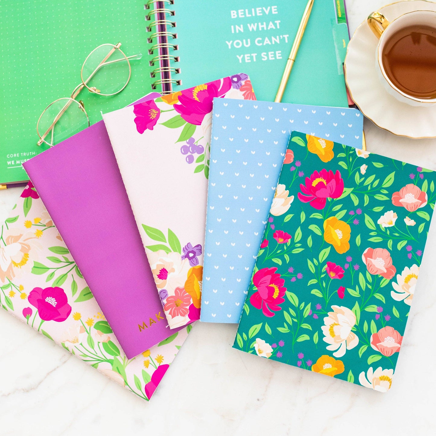 Blush Blooms Notebooks