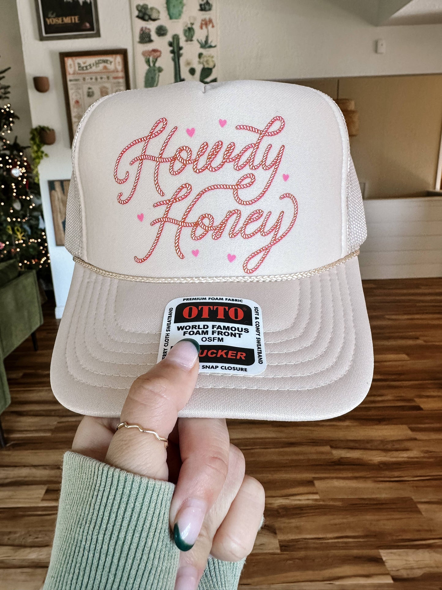 Howdy Honey Foam Trucker Hat