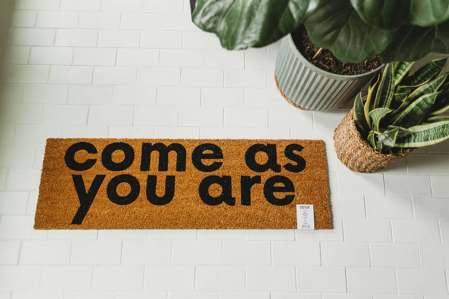 XL Doormat - Come as you are