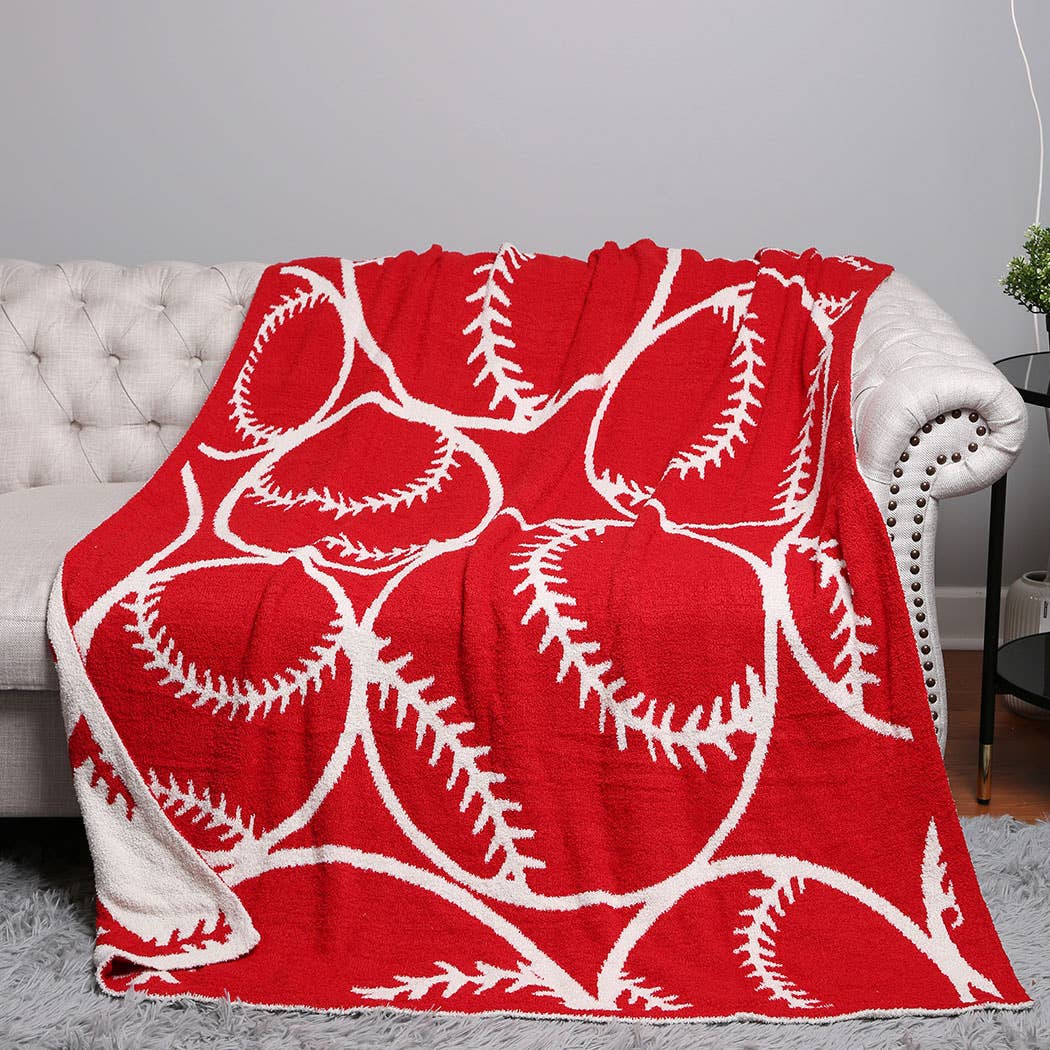 Baseball Throw Blanket