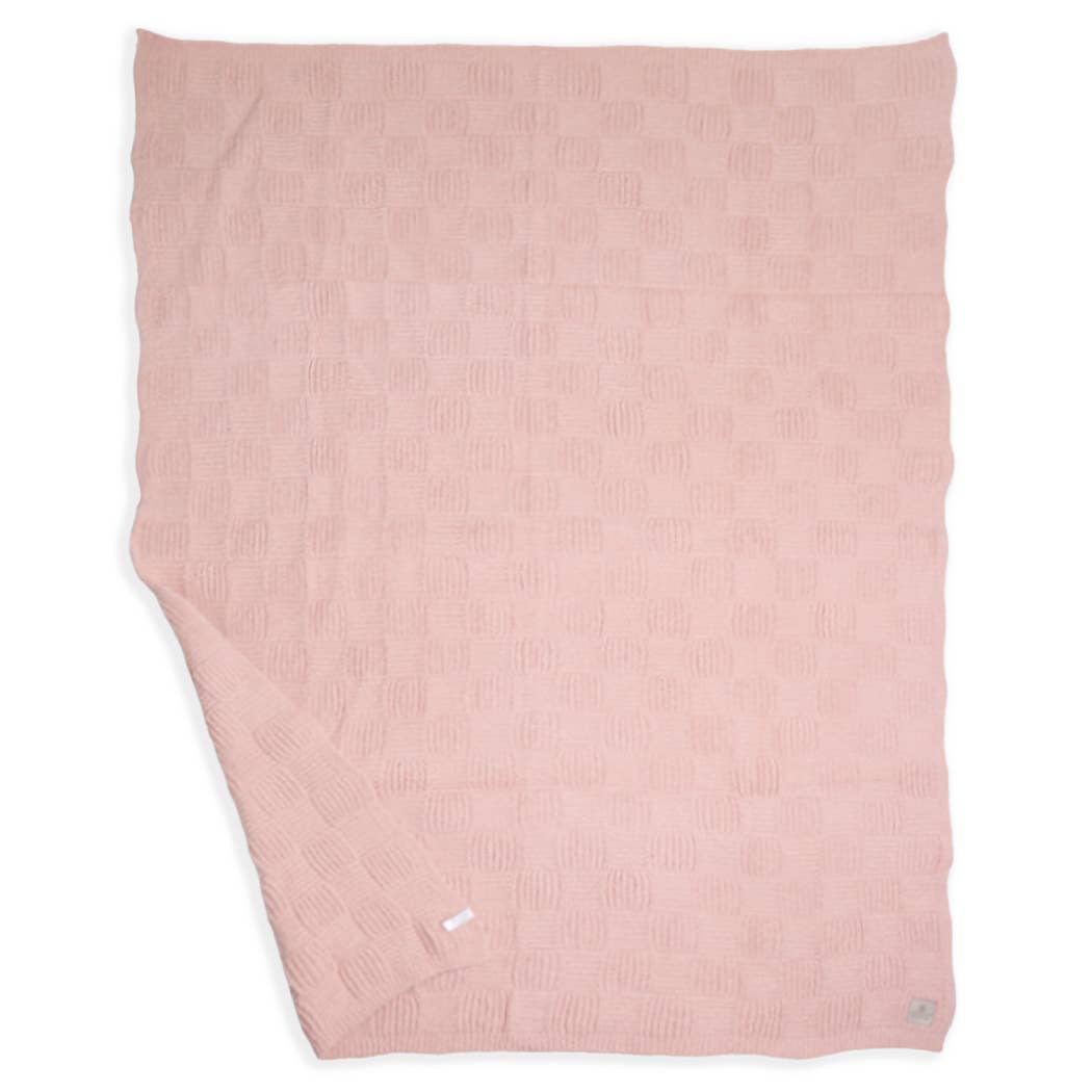 Solid Color Knit Throw Blanket